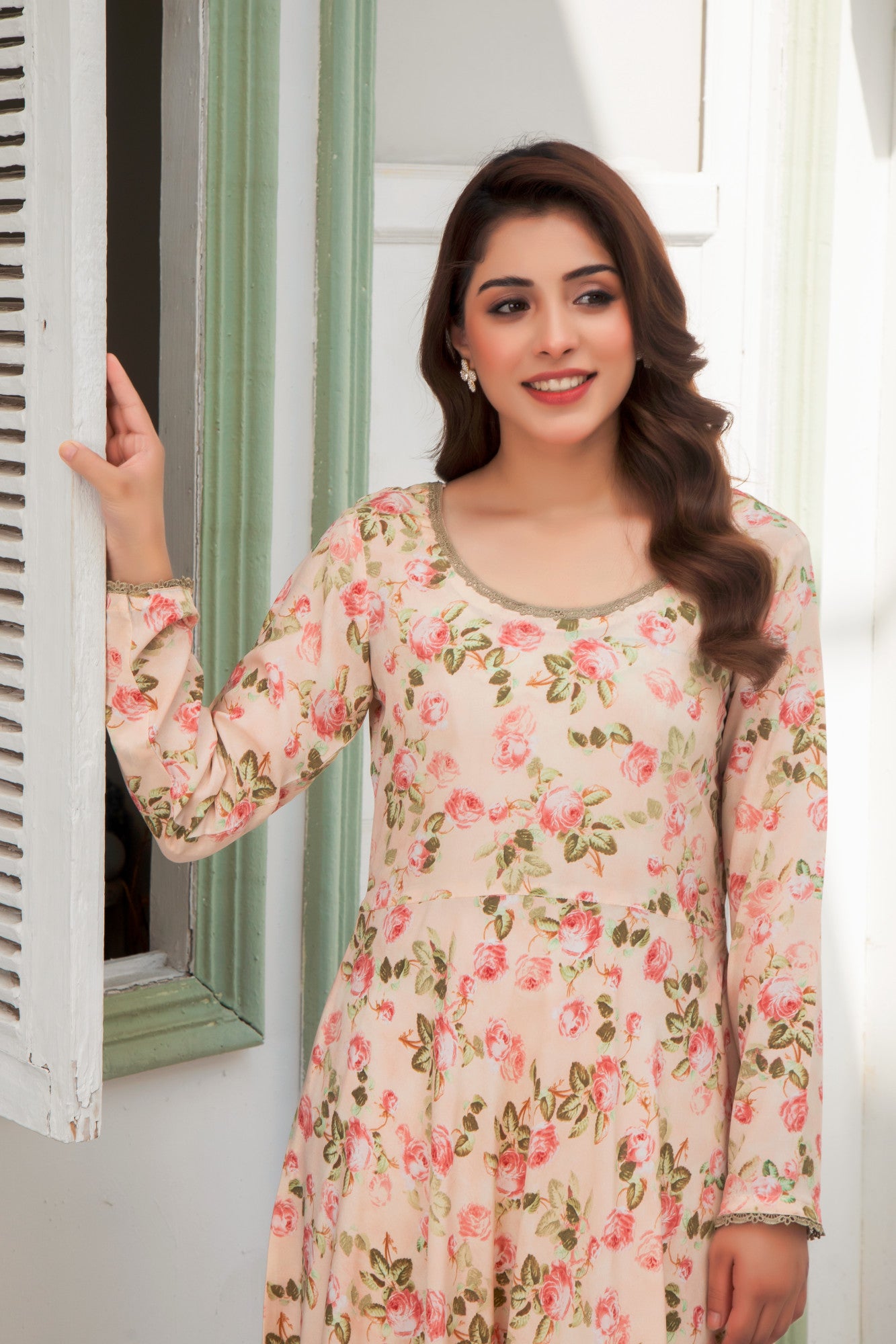 Casual ladies dress in soft and breathable fabric