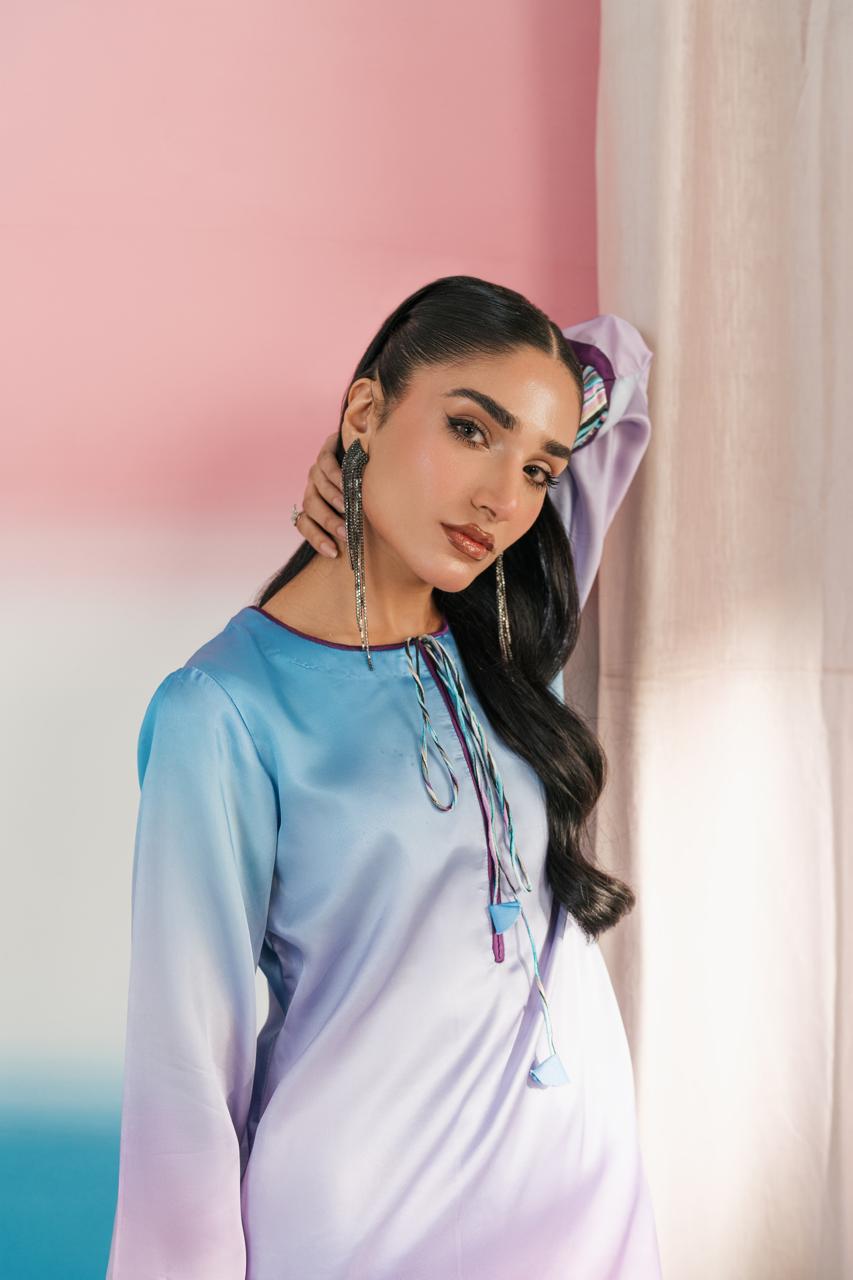Luxury embroidered suit for women in trendy style