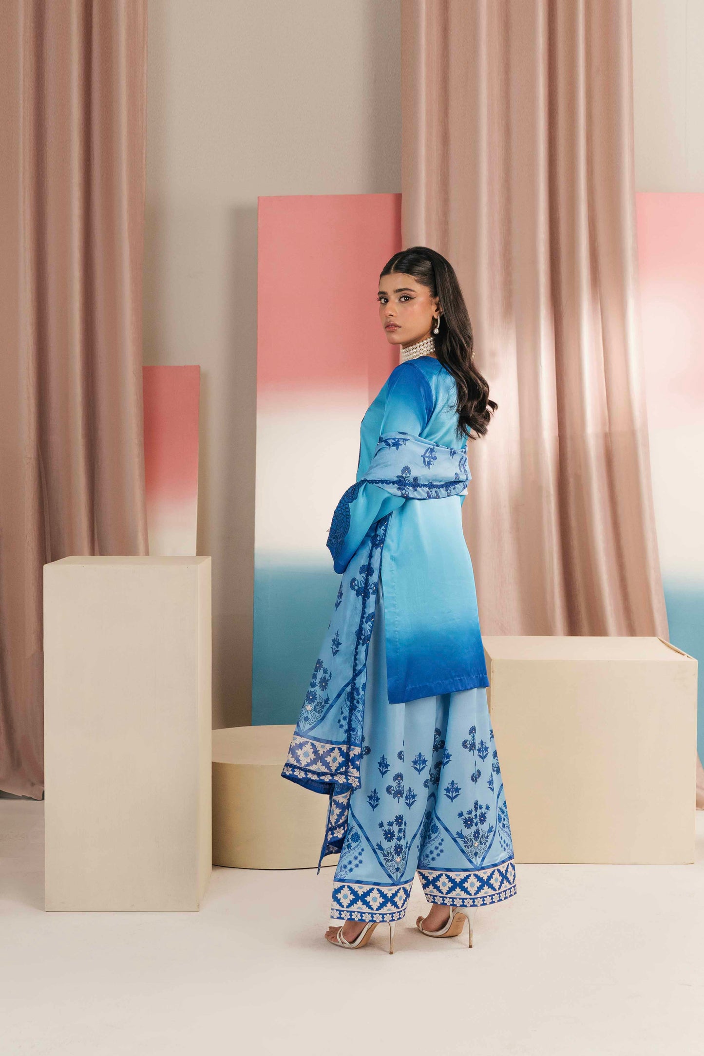 Handcrafted embroidered suit for an elegant look