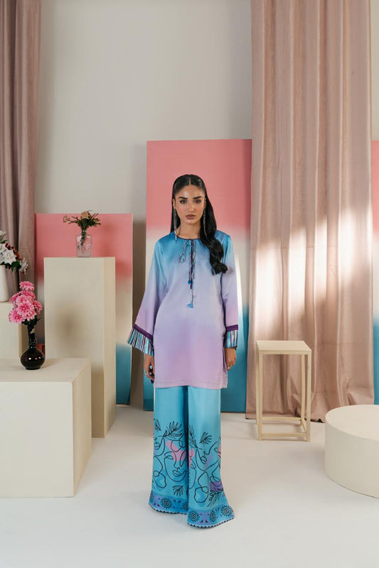 Luxury embroidered suit for women in trendy style