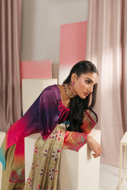 Stylish embroidered outfit for formal and casual wear


